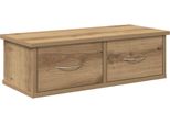 Vidaxl Armadio A Muro Rovere Artisan 60X26X18,5 Cm Materiale A Base Di Legno