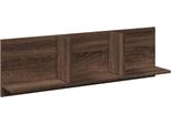 Vidaxl Armadio A Muro 100X16,5X30 Cm Materiale In Legno Effetto Rovere Marrone