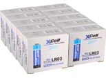 1000X Xcell Aaa Micro Super Alcaline 1,5V Batterie