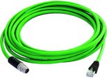 TelegÄRtner Stx M12X1-Rj45 Vl X-Cod. Cat.6A, CP01CP05B-SFTP2607C7-1PUR-A0750, 7,5 M