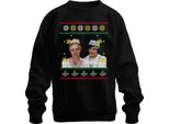 Tre Nocciole Per Cenerentola - Pullover Unisex Con Maglione Natalizio, Nero, L