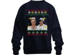 Tre Nocciole Per Cenerentola - Maglione Natalizio Unisex, Navy, Xl