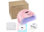 Lampada Per Unghie Uv Led 120W Manicure Pedicure Rosa