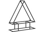 Vidaxl Porta Legna Nero 80X25X90 Cm Acciaio Laminato A Freddo