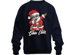 Dabbing Santa Claus - Regalo Di Natale Maglione Di Natale Unisex, Navy, Xl