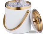 Relaxdays Vaschetta Per Cubetti Di Ghiaccio Con Coperchio
