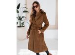 Dstreet Cappotto Invernale Donna Brugo Marrone L