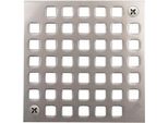 Airfit Ersatz-Edelstahlrost 2 Mm,FüR Bodenablauf Profi-Plus, Verschraubt