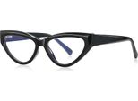 Veyrey Occhiali Da Donna Cat-Eye Blu Che Bloccano La Luce Charive Clear