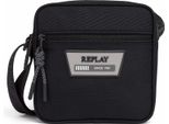Replay Borsa A Tracolla Reporter Bag Black Nero