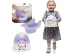 Vasino Per Bambini Vasino Di Apprendimento Vasino Trainer Vasino Per Bambini Wc Unicorno Viola-Bianco Sun Baby