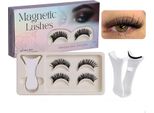 Inf Ciglia Magnetiche 2 Paia - Stile Affusolato Barbie, Facile Applicazione