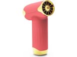 Inf Mini Ventilatore Portatile Ad Alta Velocità - Soffiatore Aria Ricaricabile Rosso