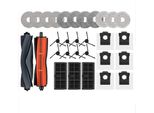 Inf Kit Accessori Robot Aspirapolvere Dreame X40 Serie - Spazzole, Filtri, Mop, Sacchetti
