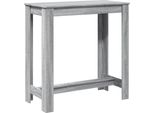 Vidaxl Tavolo Da Bar Grigio Sonoma 102X50X103,5 Cm Materiale A Base Di Legno