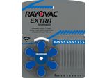 60X Rayovac Batteria Per Apparecchi Acustici Zinco Air, 675, 1,4V Extra Advanced 10X 6 Blister
