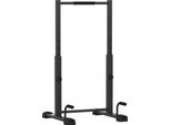 Sportnow Barra Per Immersioni Stazione Per Immersioni Caricabile Fino A 540 Kg Barra Per Fitness Regolabile In Altezza Barra Per Flessioni Barra Per Fitness Parallele, Maniglie Per Flessioni