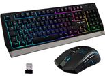 Tastiera Con Mouse Wireless G-Lab Wireless Gaming Nero Qwerty Spagnolo
