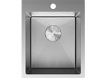 Mexen Solix Lavello In Acciaio Inox 1 Vasca 400 X 500 Mm, Inox Hc - 6406401000-01HC