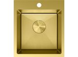 Mexen Solix Lavello In Acciaio Inox Monocamera 400 X 450 Mm, Oro Hc - 6401401000-55HC