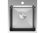 Mexen Solix Lavello In Acciaio Inox A 1 Vasca 400 X 450 Mm, Inox - 6401401000-01