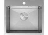 Mexen Solix Lavello In Acciaio Inox 1-Vasca 500 X 450 Mm, Inox Hc - 6402501000-01HC