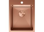 Mexen Solix Lavello In Acciaio Inox A 1 Vasca 400 X 500 Mm, Rame - 6406401000-65