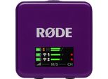 Rode Wireless Go Gen 3 Purple Con 2X Lavalier Go E 2X WS05
