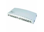 Distributore Patch Modulare TelegäRtner Cat.6A(Deep), 12 X RJ45 Mini Distributore MPD12-HS K, 12 X RJ45 10/100/1000Baset Porte