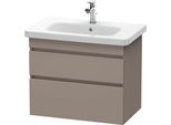Duravit Durastyle Meuble Sous-Lavabo Suspendu 6481, 2 Tiroirs, 730Mm, Pour Durastyle, DS648104343, DS648104343