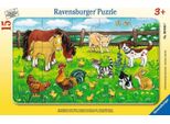 Animali Della Fattoria Nel Prato Ravensburger 06046