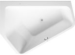 Duravit Paiova 5 Bain à Remous, à Encastrer, Angle à Gauche, Double Dos InclinéS à Gauche, Habillage Acrylique Sans Soudure, Garniture De Vidage Et De Trop-Plein, Air-System, 1770X1300Mm, 760394000AS0000, 760394000AS0000