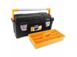 Ironside 100-657 Toolbox Pro Plus 650 X 300 X 295 Mm, Nero/Giallo
