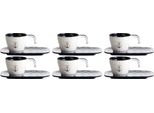 Tazza Da Caffè Espresso Con Piattino - Sailor Soul, Set Di 6 Pezzi
