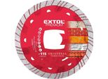 Disco Diamantato Turbo Plus, 115X22,2 Mm, Taglio A Secco E A Umido