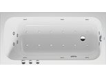 Baignoire BalnéO Duravit Quatego, Version à Encastrer, Simple Dos, BâTi-Support, Garniture De Vidage Et De Trop-Plein, SystèMe Combi P, 1500X750Mm, 760609000CP1000, 760609000CP1000