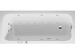 Baignoire BalnéO Duravit Quatego, Version à Encastrer, Simple Dos, BâTi-Support, Garniture De Vidage Et De Trop-Plein, SystèMe Combi E, 1700X750Mm, 760612000CE1000, 760612000CE1000