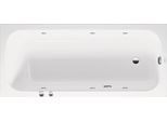 Baignoire BalnéO Duravit Quatego, Version à Encastrer, Simple Dos, BâTi-Support, Garniture De Vidage Et De Trop-Plein, SystèMe Jet, 1800X800Mm, 760613000JS1000, 760613000JS1000