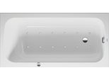 Baignoire BalnéO Duravit Quatego, Version à Encastrer, Simple Dos, BâTi-Support, Garniture De Vidage Et De Trop-Plein, SystèMe Air, 1500X750Mm, 760609000AS0000, 760609000AS0000