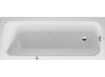 Baignoire BalnéO Duravit Quatego, Version à Encastrer, Simple Dos, BâTi-Support, Garniture De Vidage Et De Trop-Plein, SystèMe Air, 1700X700Mm, 760611000AS0000, 760611000AS0000