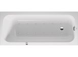 Baignoire BalnéO Duravit Quatego, Version à Encastrer, Simple Dos, BâTi-Support, Garniture De Vidage Et De Trop-Plein, SystèMe Air, 1600X700Mm, 760610000AS0000, 760610000AS0000