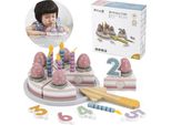 Taglia Torta Di Compleanno In Legno Viga Polarb