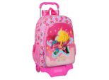 Zaino Scuola Con Ruote Trolls Pink 33 X 42 X 14 Cm