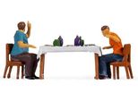 Noch 16514 Tiny-Scenes "Pranzo"", Figure H0 (1:87)"