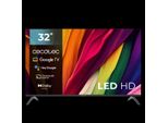 Tv Led Da 32" Con Risoluzione Hd, Sistema Operativo Google Tv, Dolby Audio, Google Voice Assistant E Chromecast."