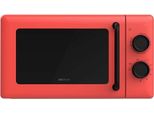 Cecotec Microonde Meccanico Con Grill Da 20L Proclean 3110 Rosso. 700W Su 6 Livelli E Grill Da 800W, Modalità Scongelamento, Segnale Di Fine Cottura, Luce Interna, Timer Da 30 Minuti, Design Rosso