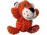 Giocattolo Dog Fantasy Safari Tigre Con Nodo Fischiante 18 Cm