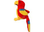 Giocattolo Dog Fantasy Pappagallo Riciclato Con Coda Frusciante 23 Cm