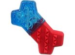 Giocattolo Cane Fantasy Osso Di Raffreddamento Rosso-Blu 13,5X7,4X3,8Cm 1 Pezzo
