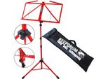 Leggio Keepdrum MUS3RD Rosso Con Borsa